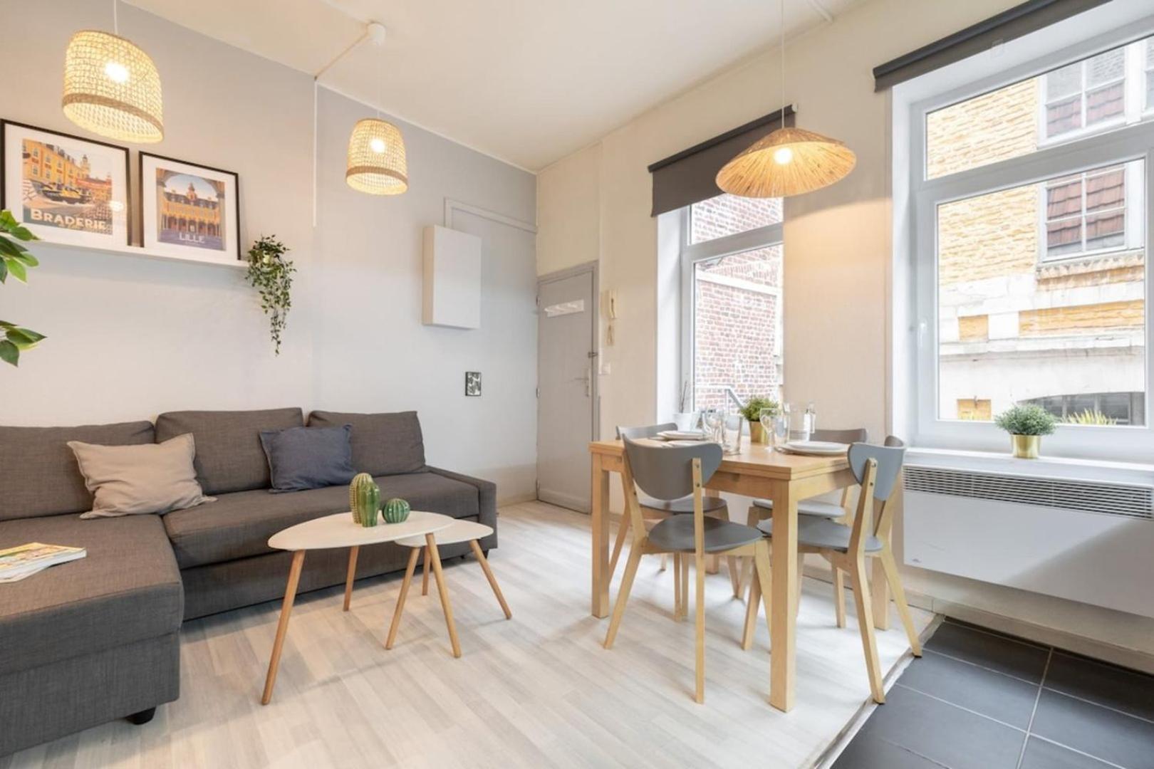 Appartamento Vieux Lille Bright Duplex ! 3Pers Esterno foto