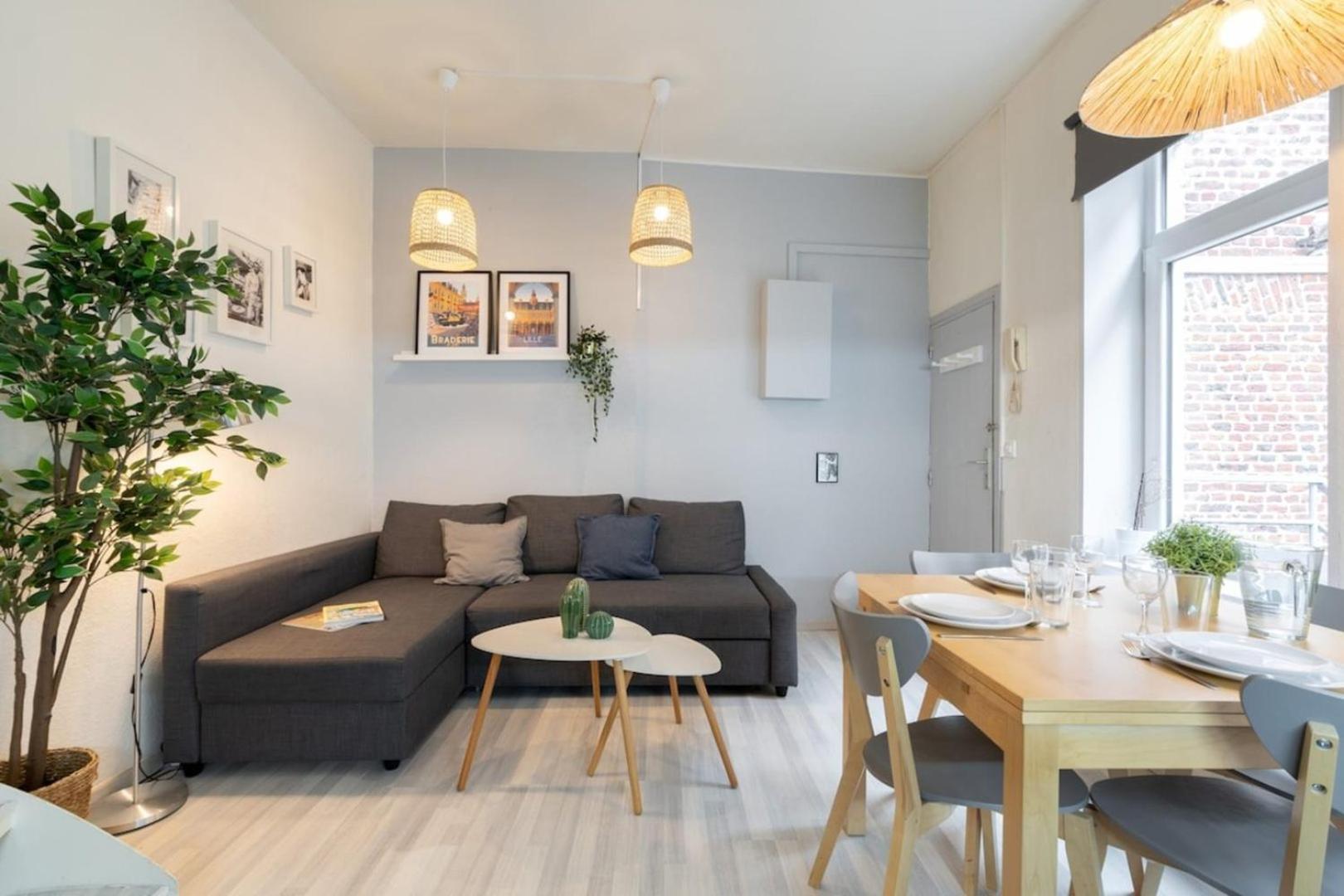 Appartamento Vieux Lille Bright Duplex ! 3Pers Esterno foto
